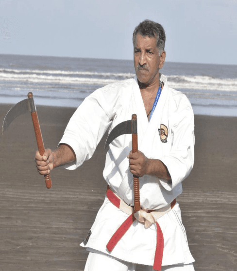Kobudo demonstration