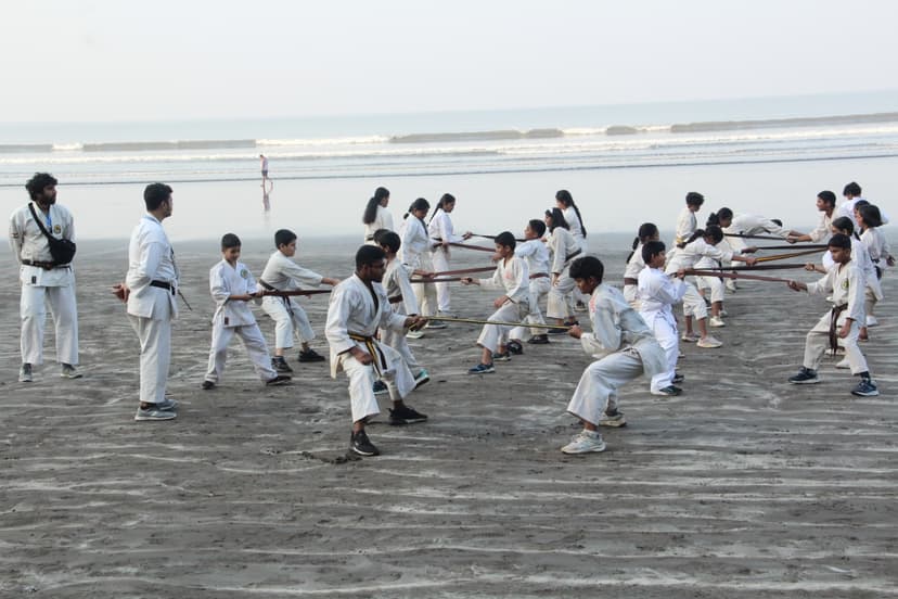 Morning training
