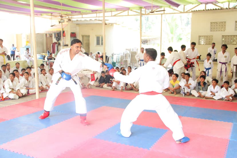 Kumite match